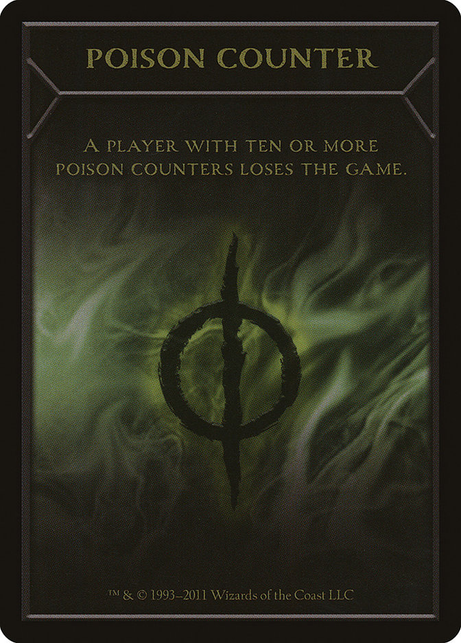 Poison Counter [New Phyrexia Tokens] | Good Games Cannington