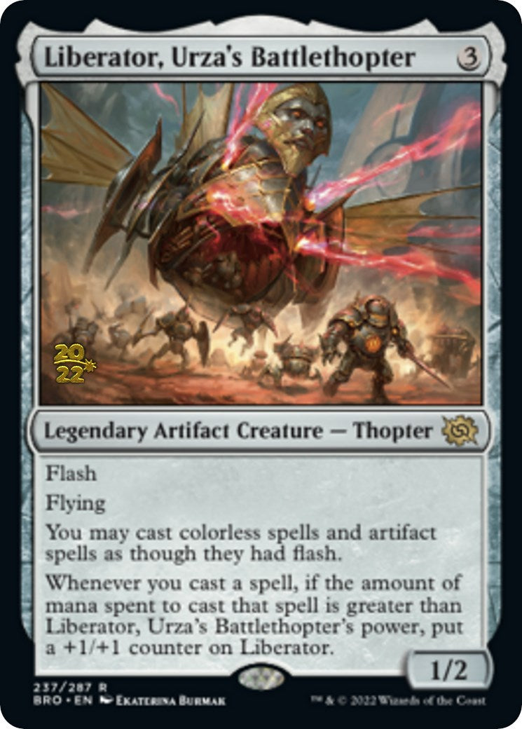 Liberator, Urza's Battlethopter [The Brothers' War Prerelease Promos] | Good Games Cannington