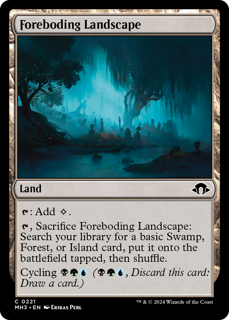 Foreboding Landscape [Modern Horizons 3] | Good Games Cannington