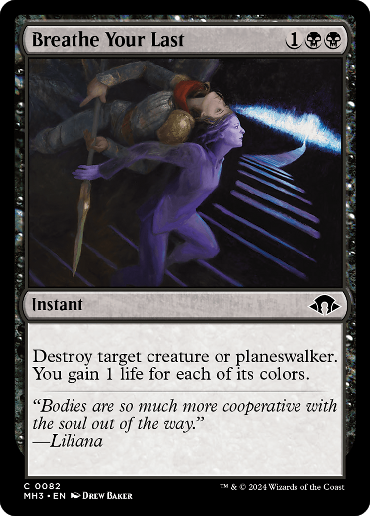 Breathe Your Last [Modern Horizons 3] | Good Games Cannington