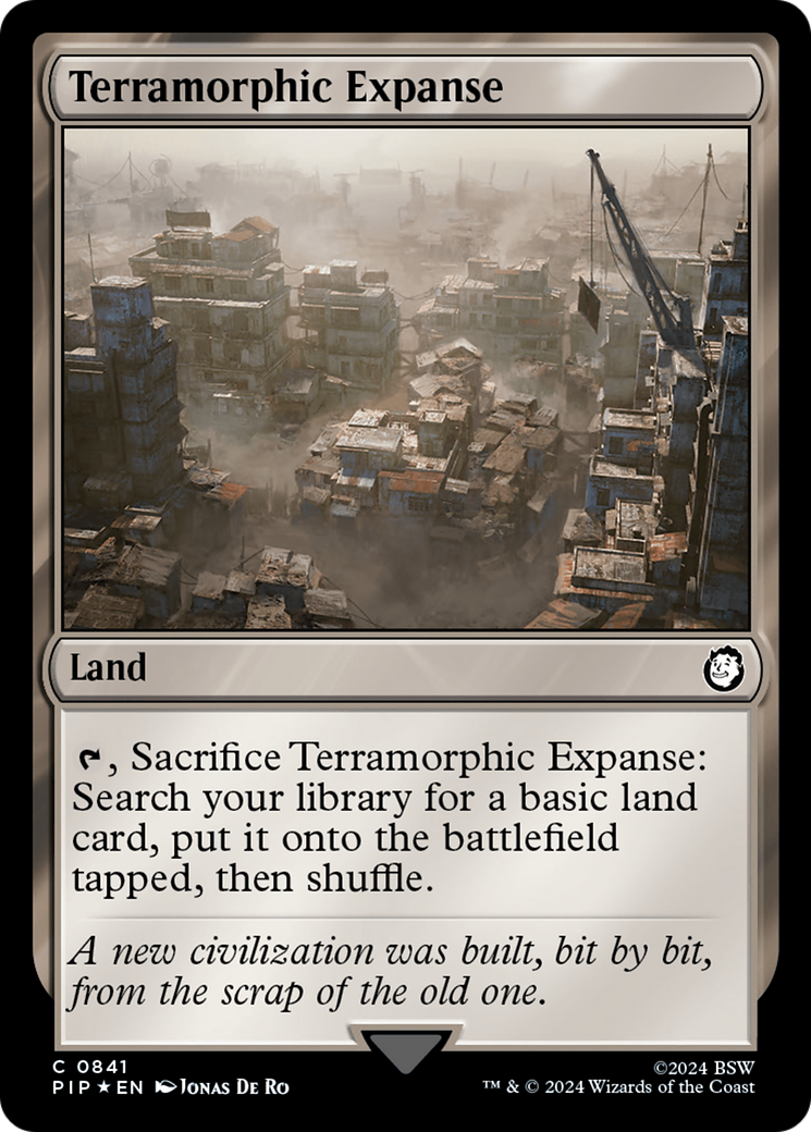 Terramorphic Expanse (Surge Foil) [Fallout] | Good Games Cannington