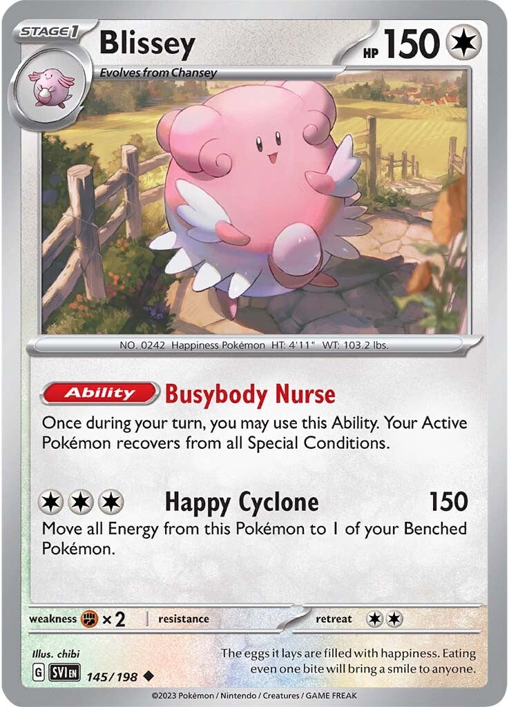 Blissey (145/198) [Scarlet & Violet: Base Set] | Good Games Cannington