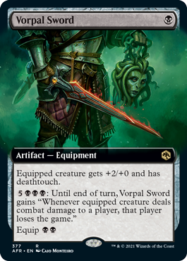 Vorpal Sword (Extended Art) [Dungeons & Dragons: Adventures in the Forgotten Realms] | Good Games Cannington