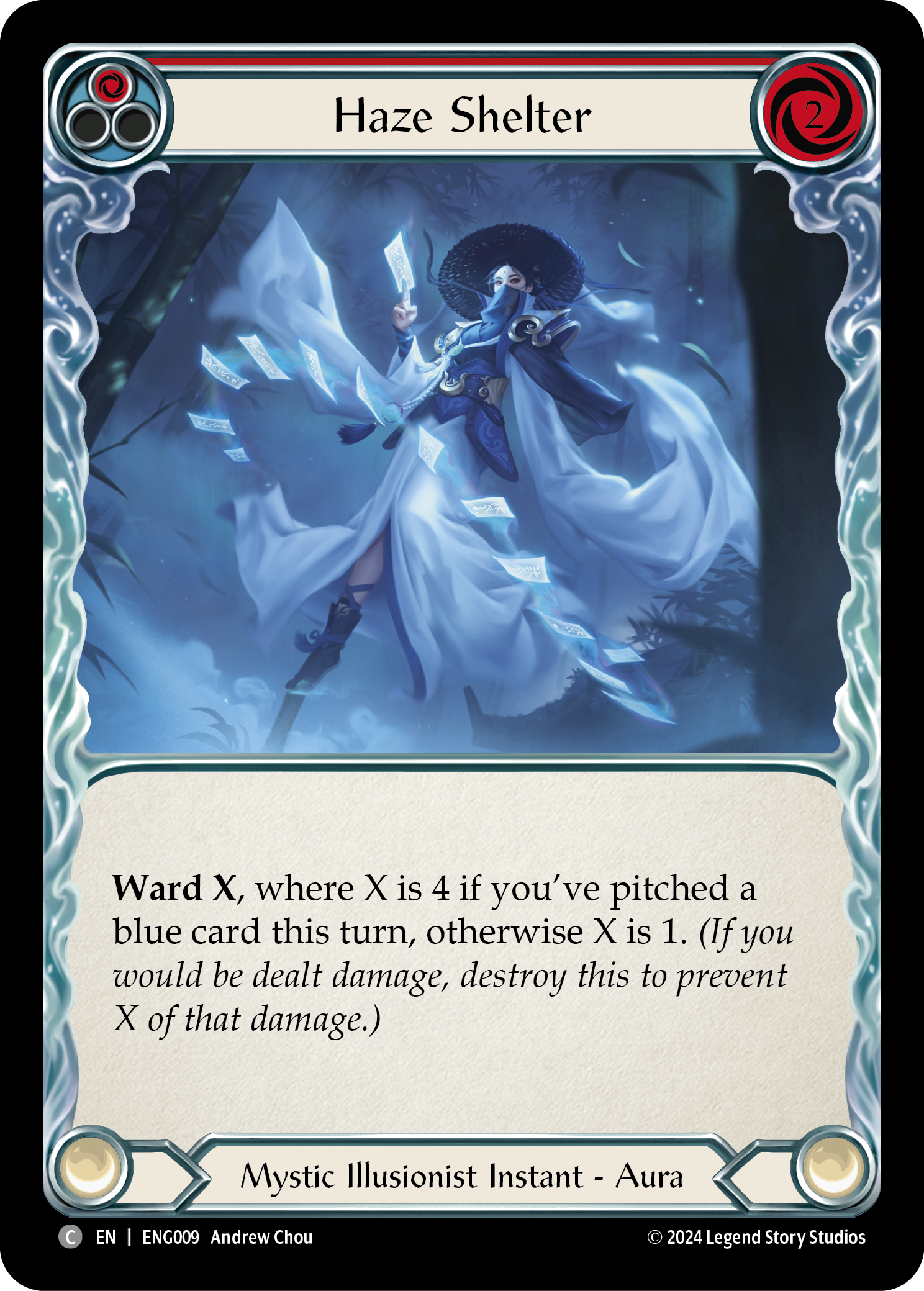 Haze Shelter [ENG009] (Part the Mistveil Enigma Blitz Deck) | Good Games Cannington
