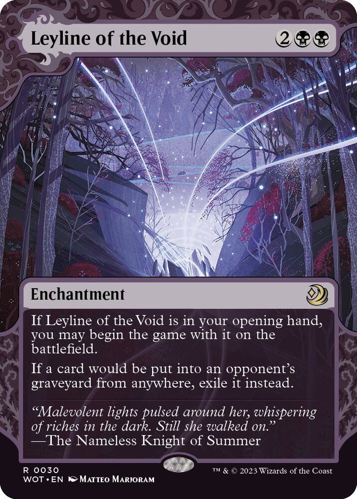 Leyline of the Void 30 (Wilds of Eldraine: Enchanting Tales)  - Showcase | Good Games Cannington