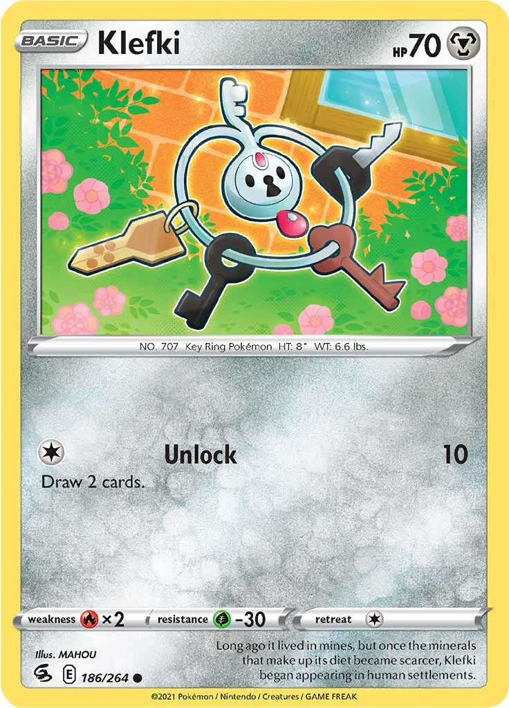 Klefki (186/264) [Sword & Shield: Fusion Strike] | Good Games Cannington