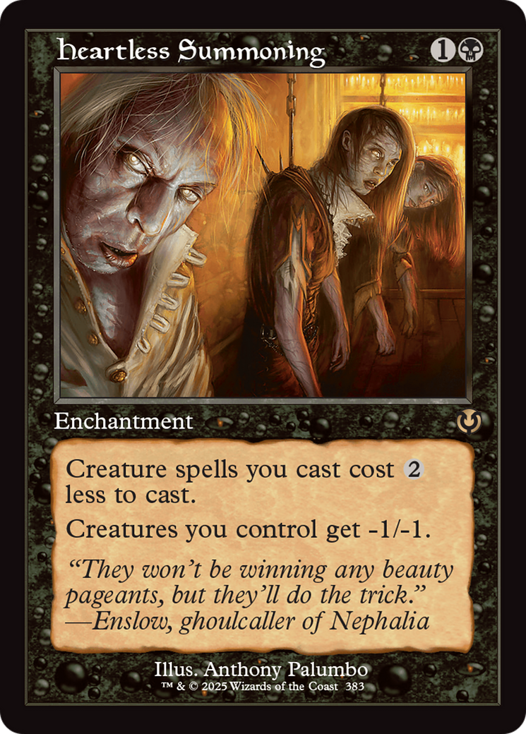 Heartless Summoning (Retro Frame) [Innistrad Remastered] | Good Games Cannington