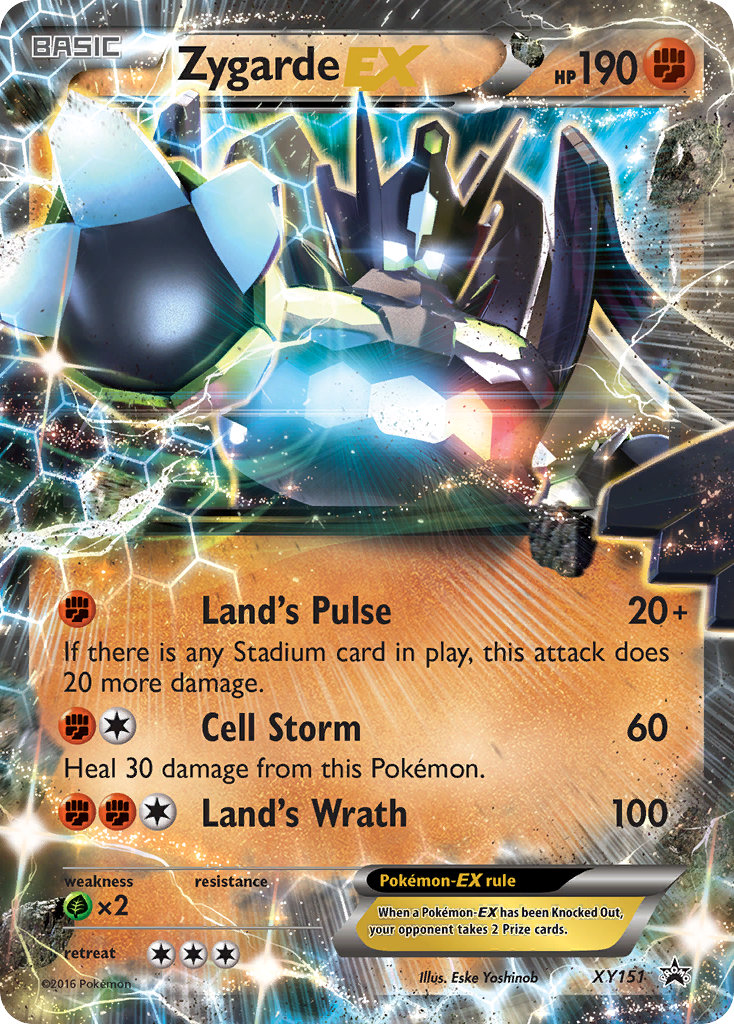 Zygarde EX (XY151) [XY: Black Star Promos] | Good Games Cannington