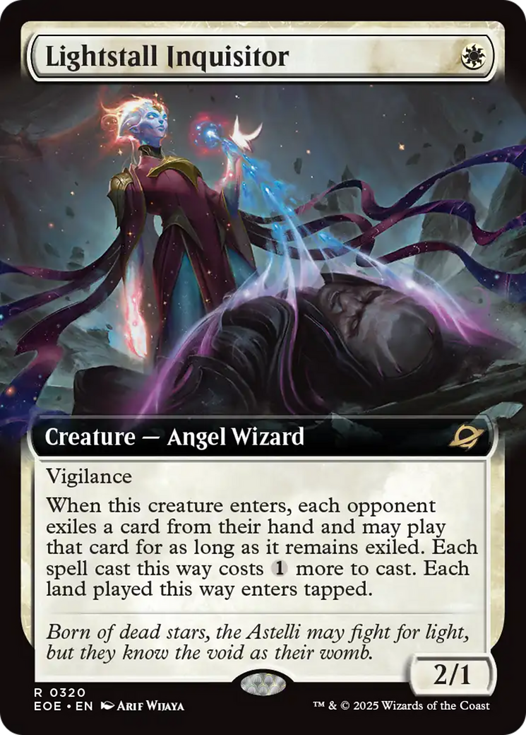 Lightstall Inquisitor (Extended Art) [Edge of Eternities] | Good Games Cannington