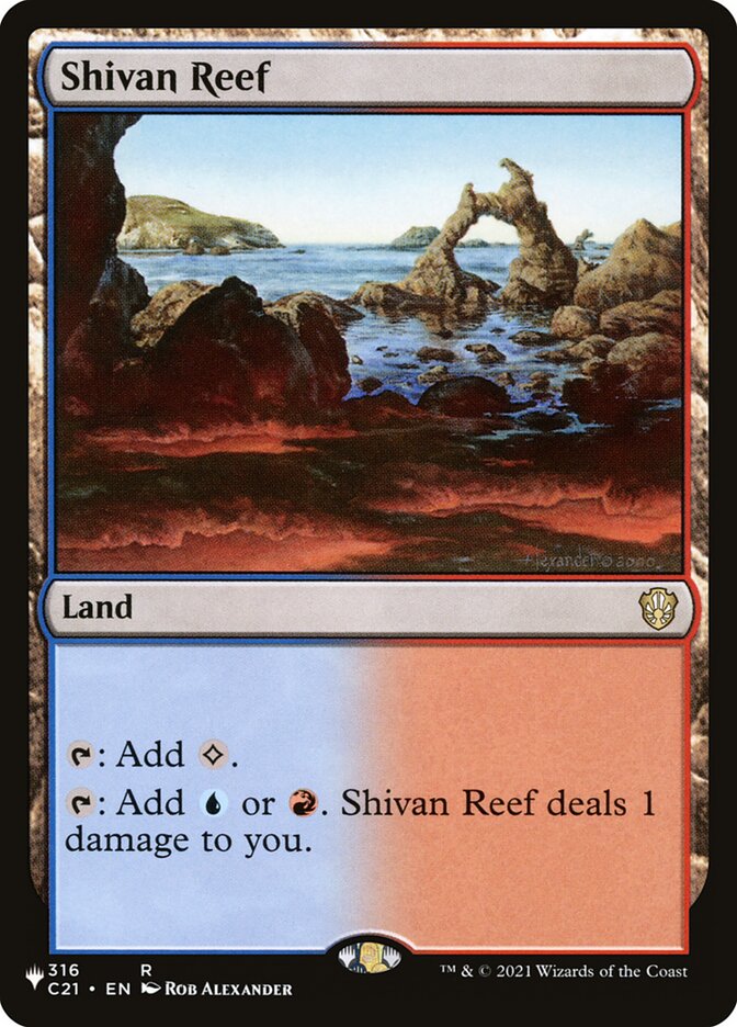 Shivan Reef [Secret Lair: Heads I Win, Tails You Lose] | Good Games Cannington