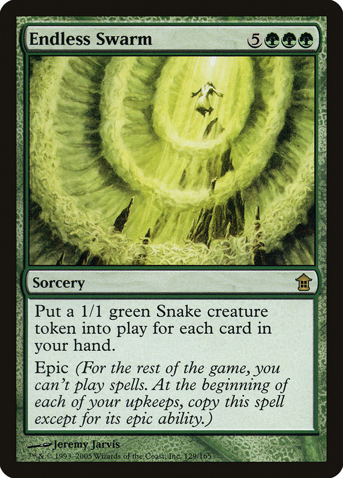 Endless Swarm [Saviors of Kamigawa] | Good Games Cannington