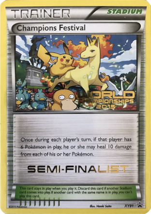 Champions Festival (XY91) (2015 Semi-Finalist) [XY: Black Star Promos] | Good Games Cannington