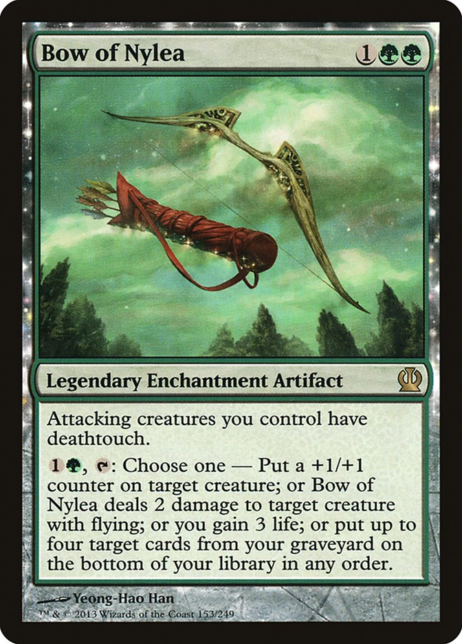 Bow of Nylea 153 (Theros)  - Foil | Good Games Cannington