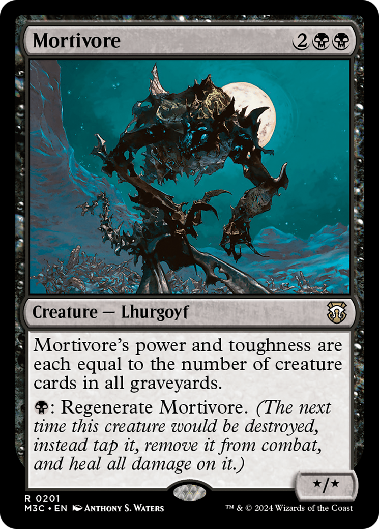 Mortivore (Ripple Foil) [Modern Horizons 3 Commander] | Good Games Cannington