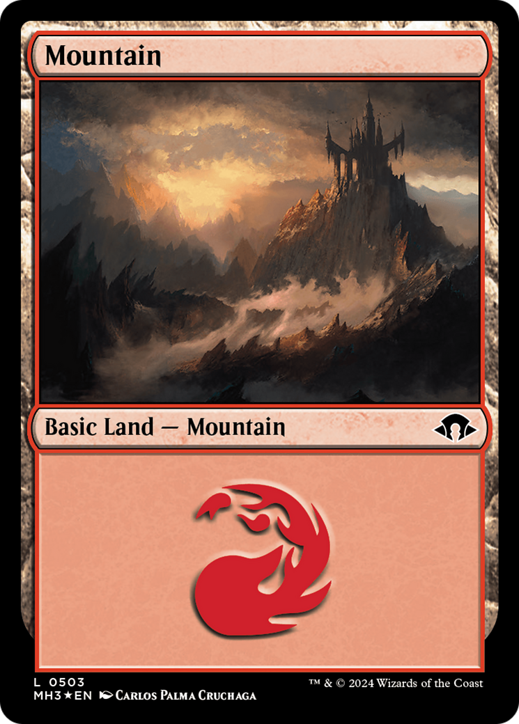 Mountain (0503) (Ripple Foil) [Modern Horizons 3] | Good Games Cannington