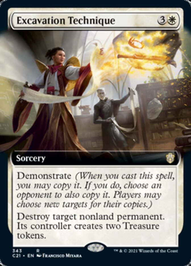 Excavation Technique (Extended Art) [Commander 2021] | Good Games Cannington