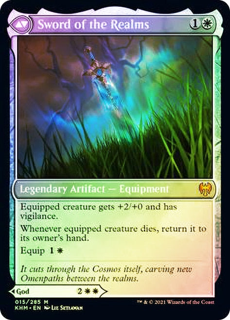 Halvar, God of Battle // Sword of the Realms [Kaldheim Prerelease Promos] | Good Games Cannington