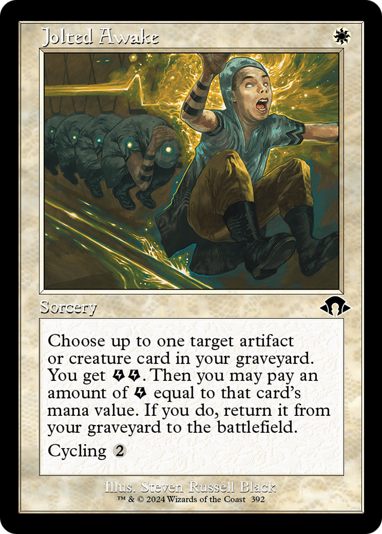 Jolted Awake (Retro Frame) [Modern Horizons 3] | Good Games Cannington