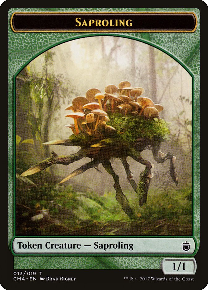 Saproling Token [Commander Anthology Tokens] | Good Games Cannington