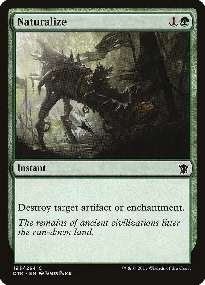 Naturalize 193/264 (Dragons of Tarkir)  - Foil | Good Games Cannington