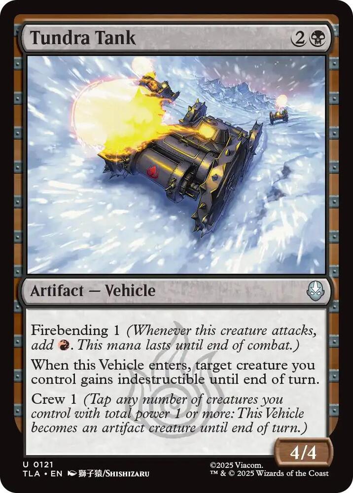 Tundra Tank 121 (Avatar: The Last Airbender)  | Good Games Cannington