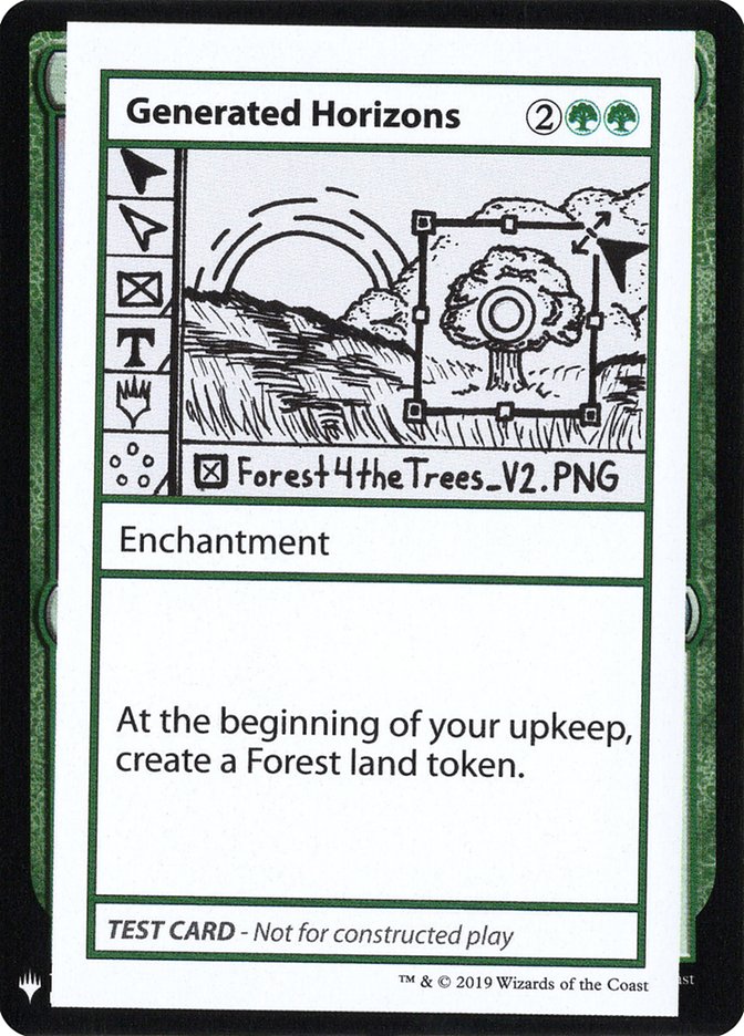 Generated Horizons [Mystery Booster Playtest Cards] | Good Games Cannington