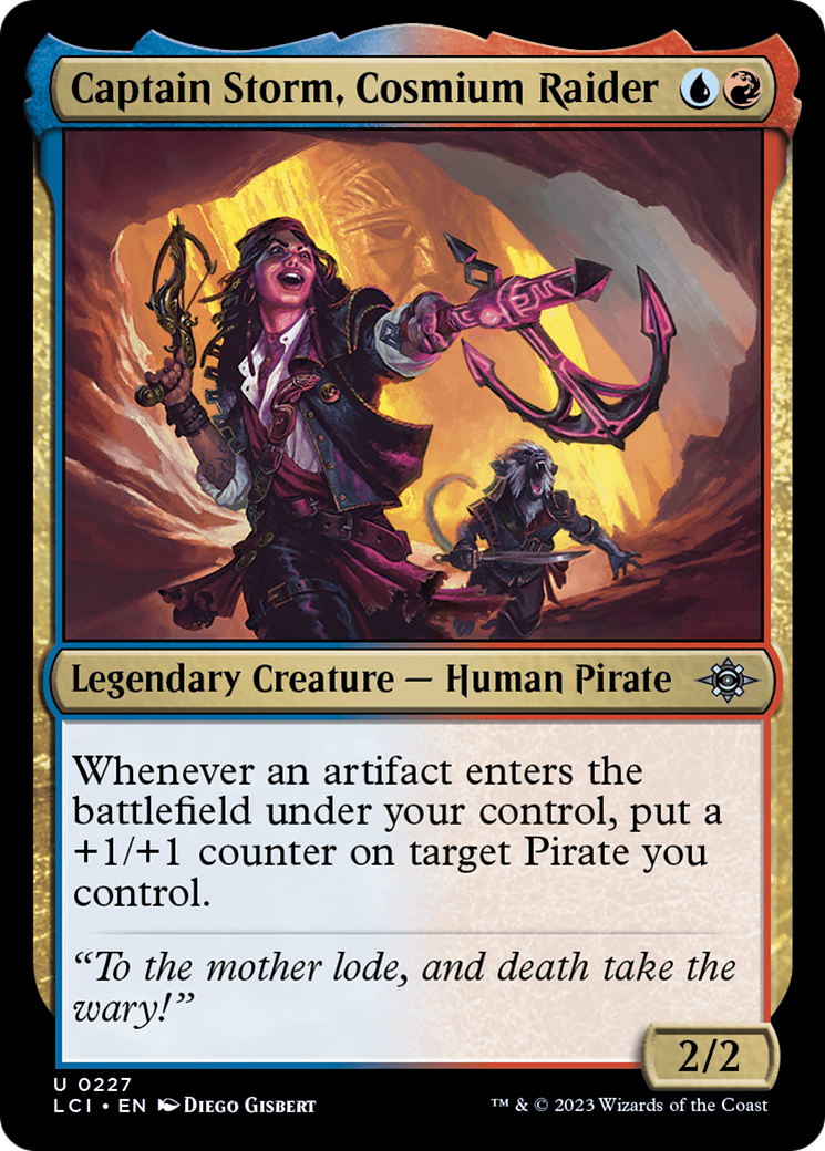 Captain Storm, Cosmium Raider [The Lost Caverns of Ixalan] | Good Games Cannington