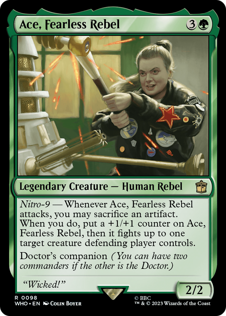 Ace, Fearless Rebel [Doctor Who] | Good Games Cannington