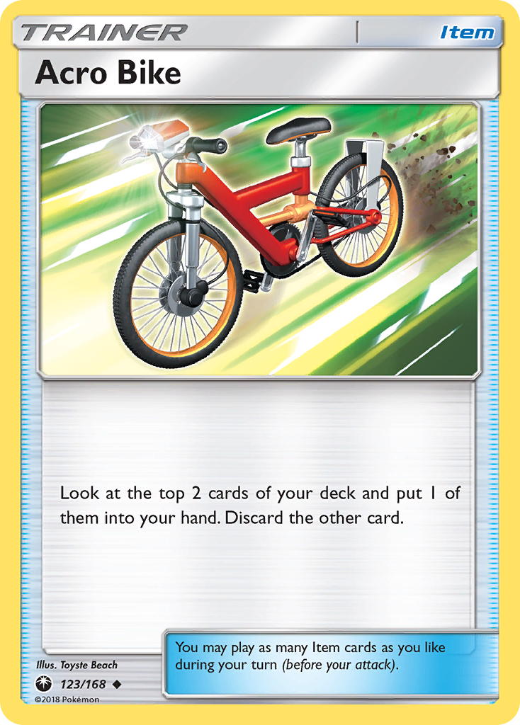Acro Bike (123/168) [Sun & Moon: Celestial Storm] | Good Games Cannington