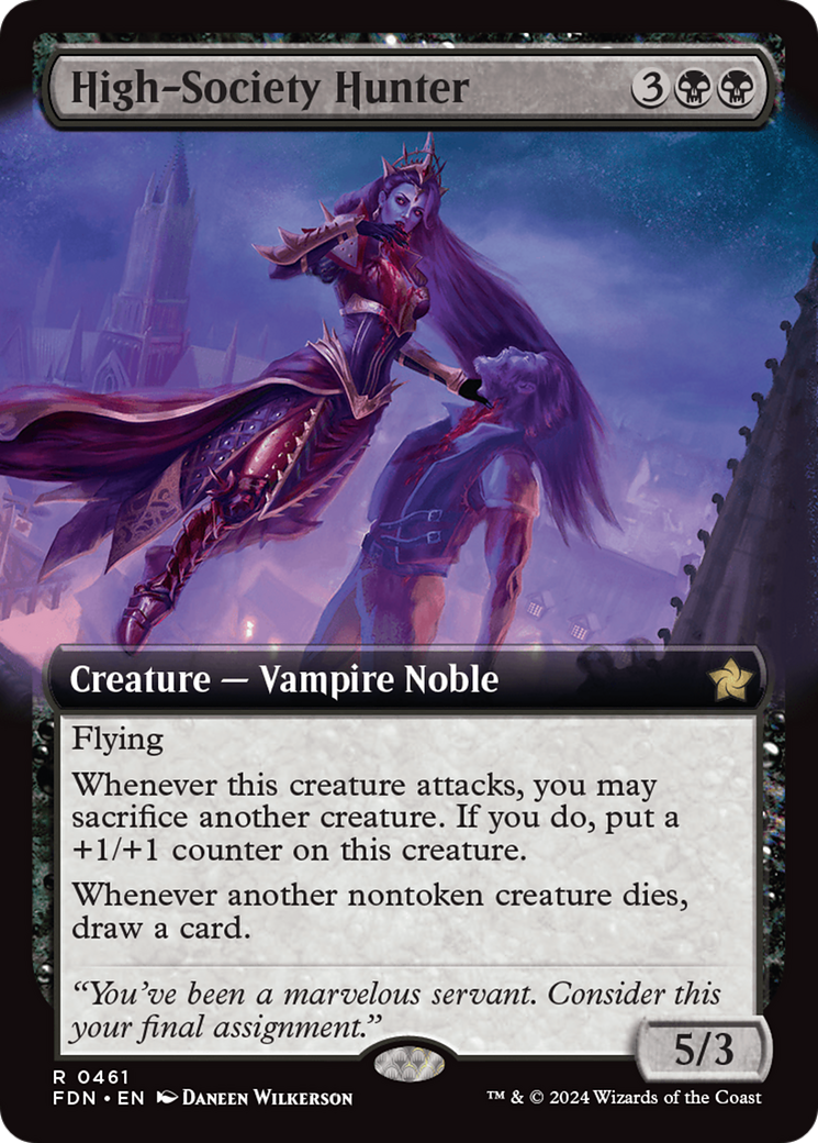 High-Society Hunter (Extended Art) [Foundations] | Good Games Cannington