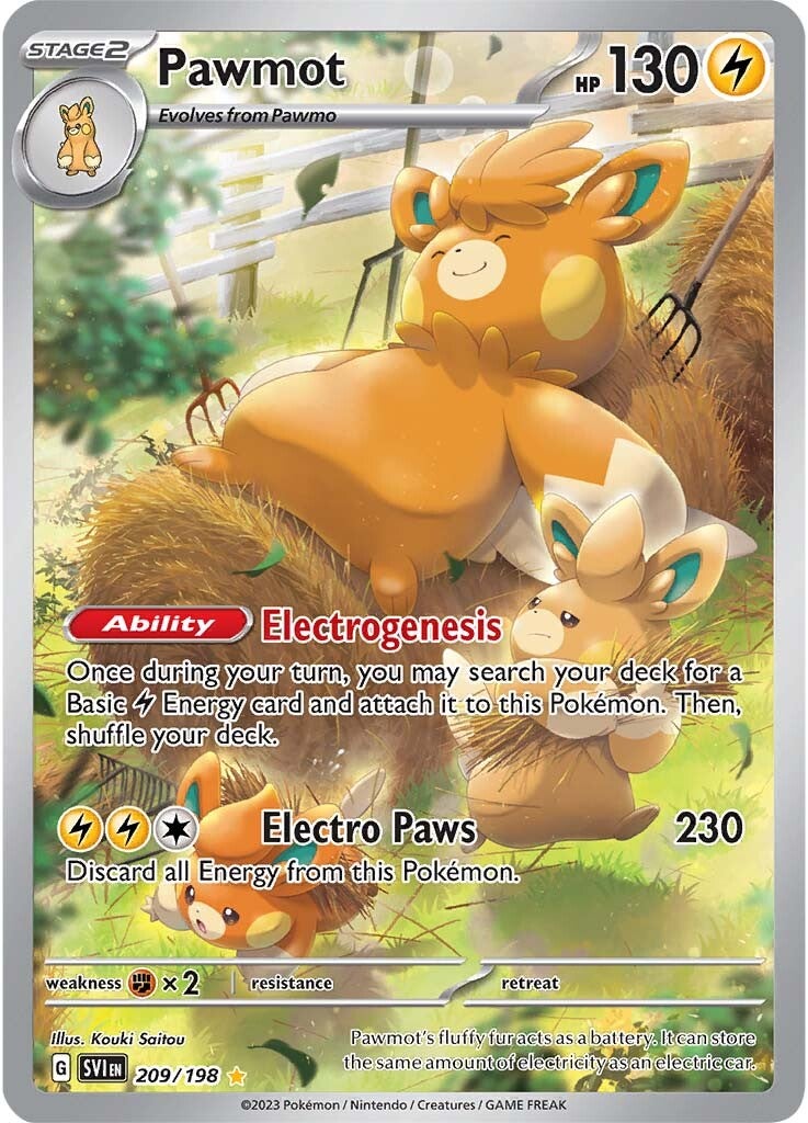 Pawmot (209/198) [Scarlet & Violet: Base Set] | Good Games Cannington