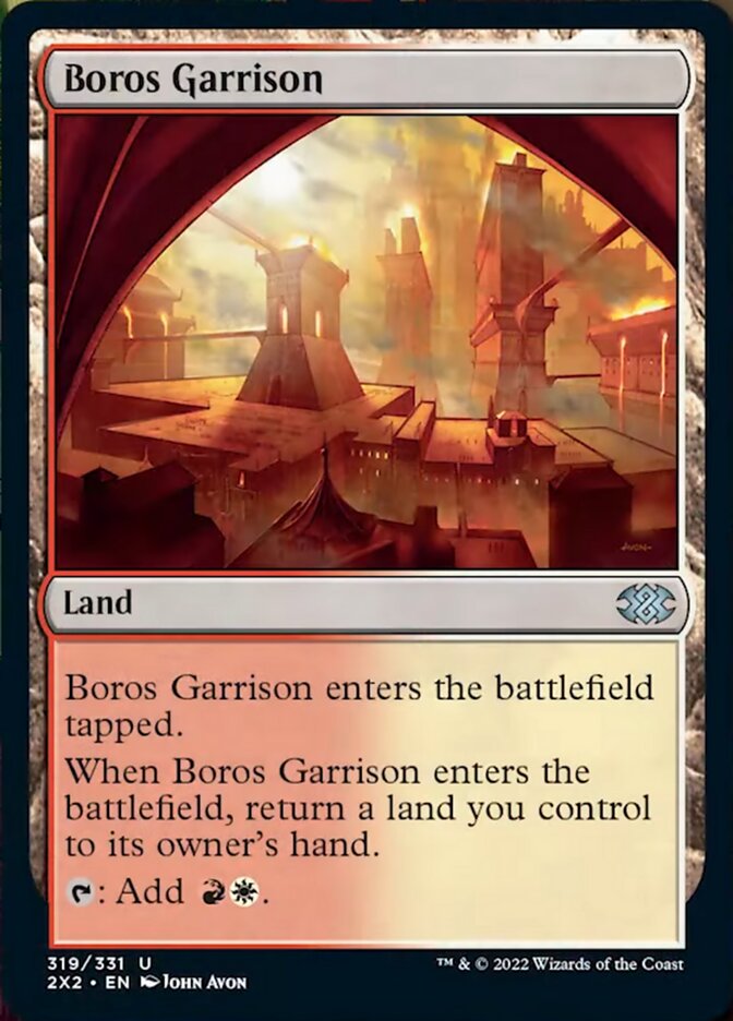 Boros Garrison [Double Masters 2022] | Good Games Cannington