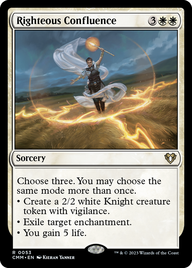 Righteous Confluence [Commander Masters] | Good Games Cannington