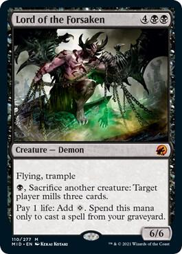 Lord of the Forsaken 110/277 (Innistrad: Midnight Hunt)  | Good Games Cannington