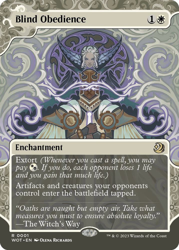 Blind Obedience 1 (Wilds of Eldraine: Enchanting Tales)  | Good Games Cannington