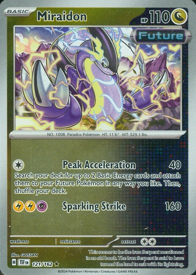 Miraidon (121/162) [Scarlet & Violet: Temporal Forces] | Good Games Cannington