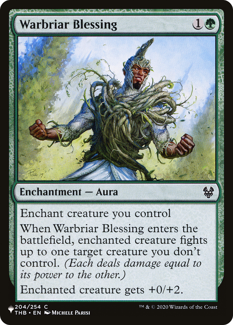 Warbriar Blessing [The List] | Good Games Cannington