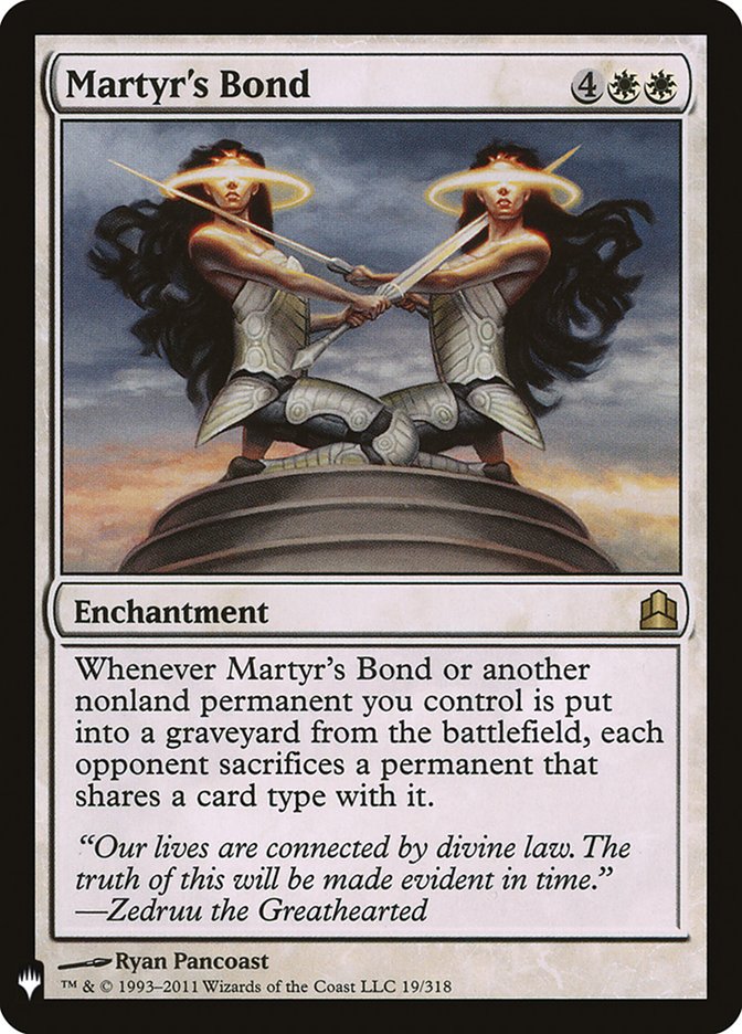 Martyr's Bond [The List] | Good Games Cannington