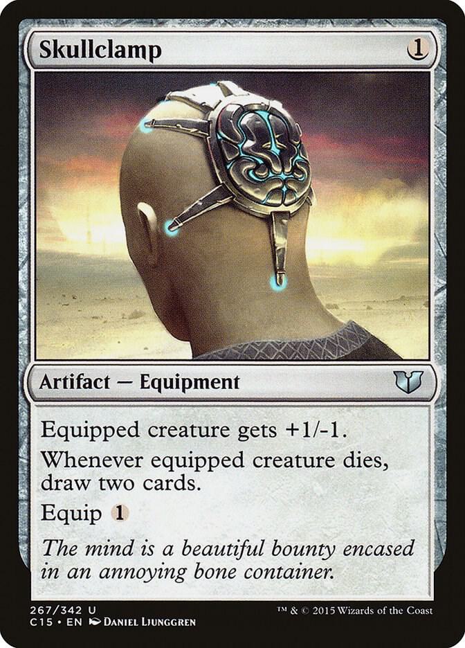 Skullclamp 267/342 (Commander 2015)  | Good Games Cannington