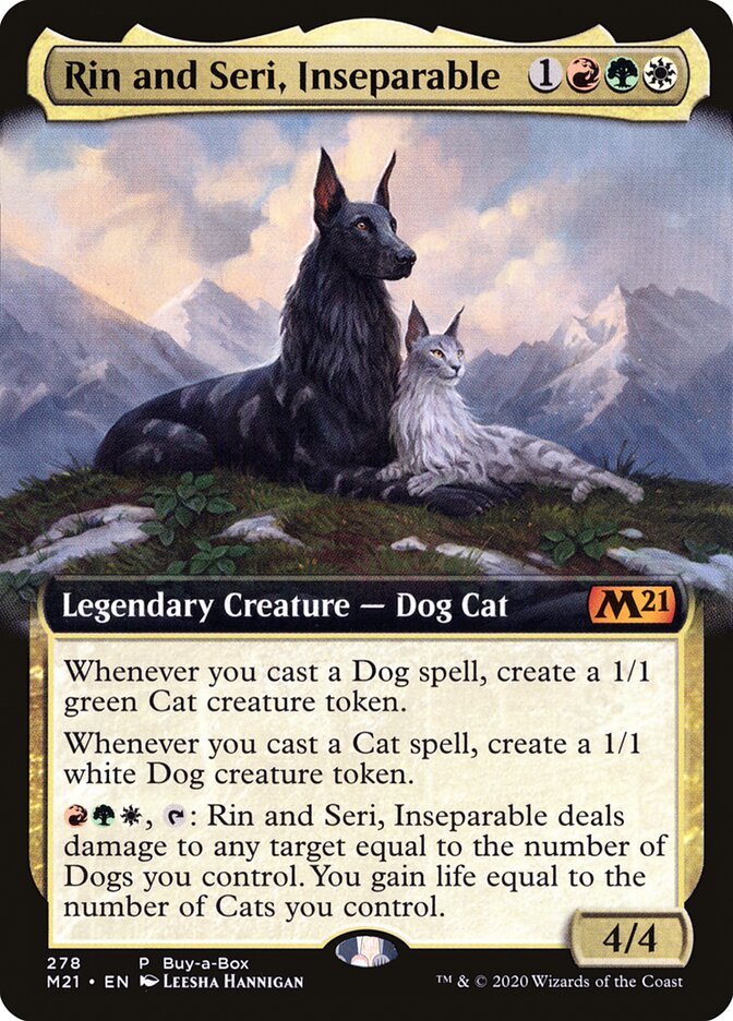 Rin and Seri Inseparable 278 (Buy-A-Box Promos)  - Foil | Good Games Cannington