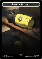 Energy Reserve // Settlement Double-Sided Token [Fallout Tokens] | Good Games Cannington