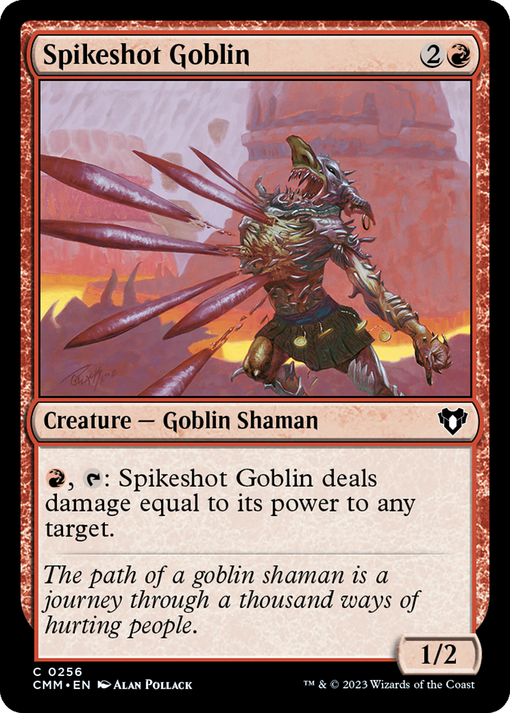 Spikeshot Goblin [Commander Masters] | Good Games Cannington