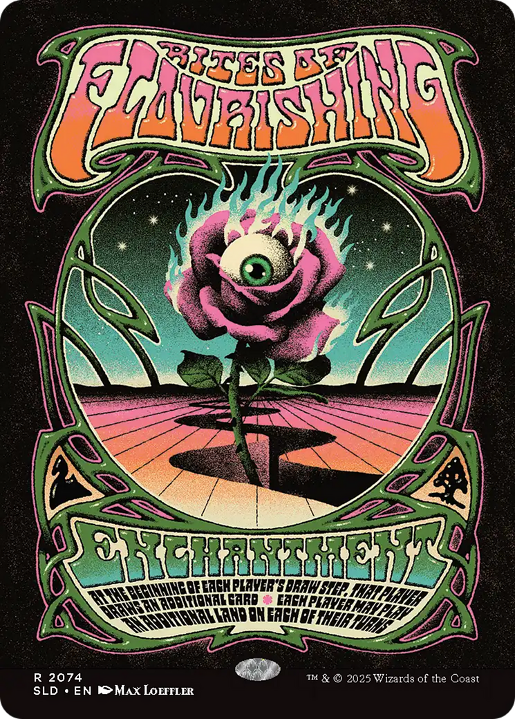 Rites of Flourishing (2074) (Rainbow Foil) [Secret Lair Drop Series] | Good Games Cannington