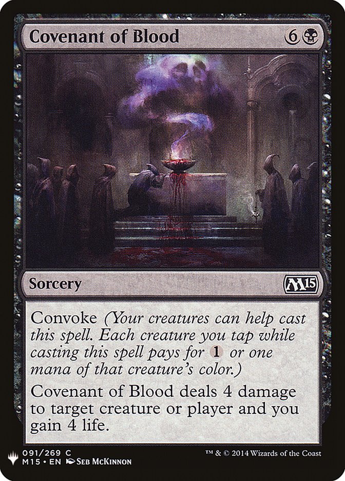 Covenant of Blood [Mystery Booster] | Good Games Cannington