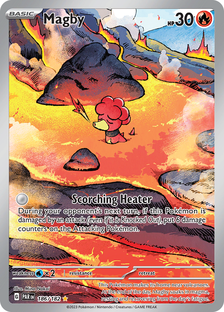 Magby (186/182) [Scarlet & Violet: Paradox Rift] | Good Games Cannington