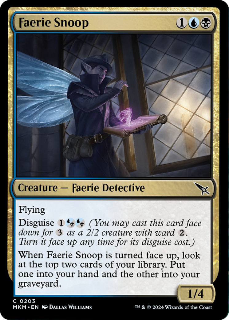 Faerie Snoop [Murders at Karlov Manor] | Good Games Cannington