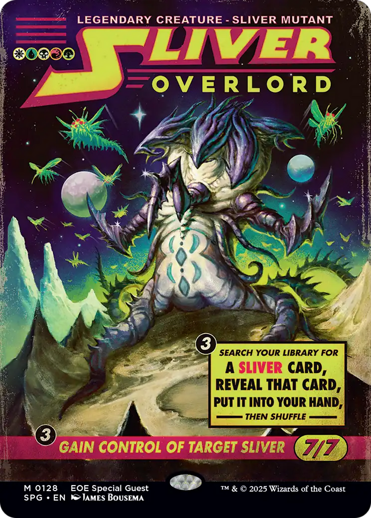 Sliver Overlord (Showcase) [Edge of Eternities Special Guests] | Good Games Cannington