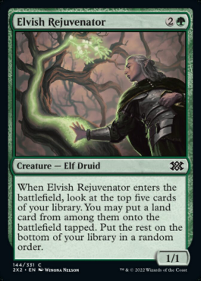 Elvish Rejuvenator [Double Masters 2022] | Good Games Cannington