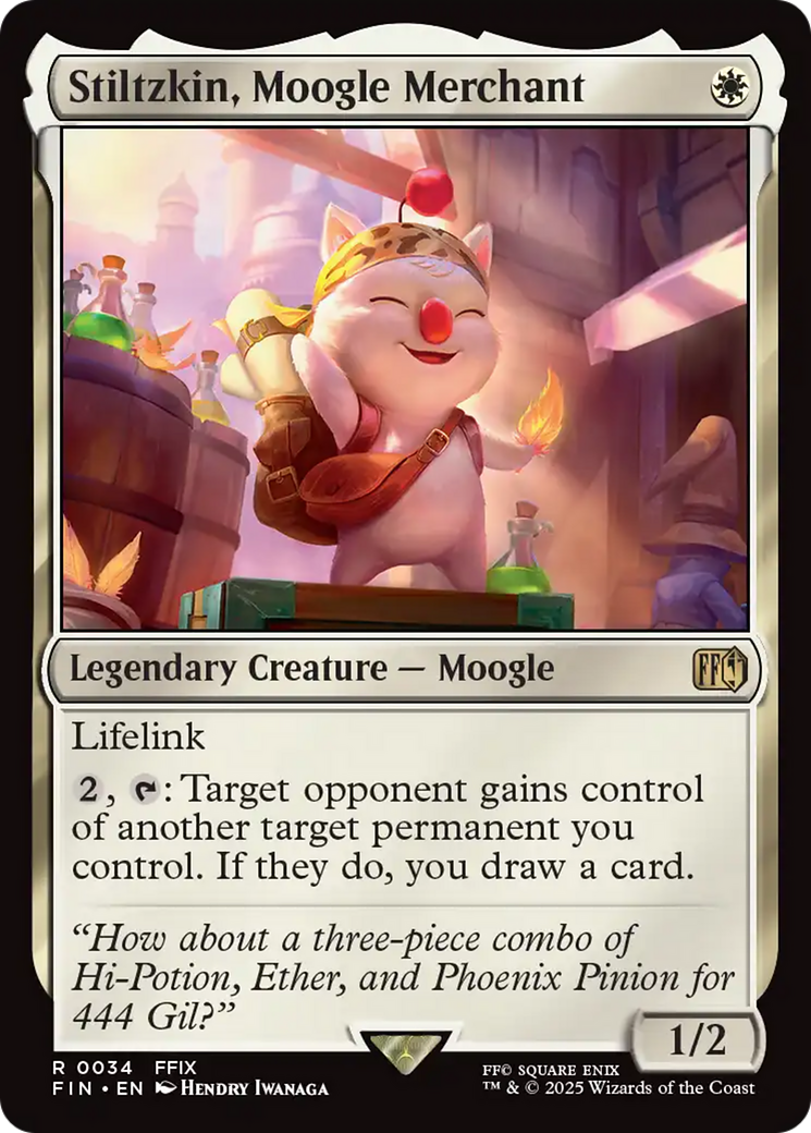 Stiltzkin, Moogle Merchant [FINAL FANTASY] | Good Games Cannington