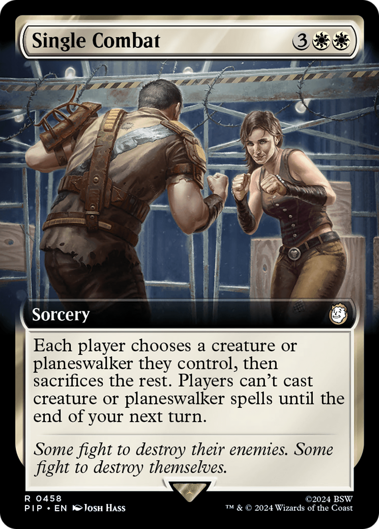Single Combat (Extended Art) [Fallout] | Good Games Cannington